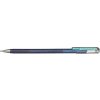 Gélové pero Pentel Hybrid Dual Metallic K110 - modrá/zelená 1mm