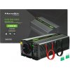 Qoltec Menič napätia | 600W | 1200W | 12V až 230V | Čistý sínus