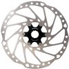 Shimano RT64 160mm Center lock 160 mm strieborná