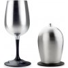 GSI Outdoors Glacier Stainless Nesting Wine Glass Typ: Biele víno