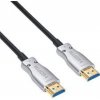Akyga Kabel HDMI 2.1 (M), optický AOC 48Gbps 8K, černý 10m