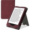 Púzdro na čítačku kníh KW Mobile - Nubuck Desert Red - KW5762020 - Púzdro pre Amazon Kindle Paperwhite 1/2/3 - Dark Red (4063004424544)