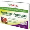 Fructolax Ovocie & Vláknina 12 kociek na žuvanie s príchuťou fíg a rebarbory