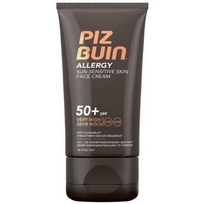 Piz Buin Allergy Sun SPF50+ Opaľovací krém na tvár s citlivou pokožkou 50 ml