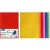 LUMA Moosgummi Bio Glitter, dekoračná pena A4, samolepiaca, 20x30cm, mix farieb (10ks)