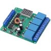 KUONGSHUN ELECTRONICS 4-Kanálový Relé Modul s Programovateľným Časovým Oneskorením 5/12/24V