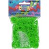 RAINBOW LOOM Original gumičky 600 kusov limetkovo zelené