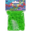 RAINBOW LOOM Original gumičky 600 kusov limetkovo zelené