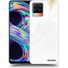 Picasee silikónový čierny obal pre Realme 8 4G - White