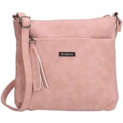 Malá crossbody kabelka Lory Ružová