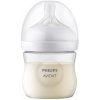 Avent Natural Response priehľadná fľaša s cumlíkom pre podporu rytmu pitia 125 ml