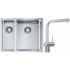 Súprava nerezový drez Franke Box 127.0369.916, kuchynská batéria Franke Atlas Neo Sensor 115.0625.523
