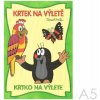 Omaľovánka A5 Akim - Krtko na výlete