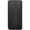 Púzdro mobilNET knižkové Samsung Galaxy S22 Plus, čierne, Pattern