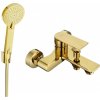 MEXEN/S - R40 Royo vaňová batéria so sprchou set, zlato 7223R40-50