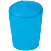 Spirella výklopný odpadkový kôš Move, modrý, plast, 2 l