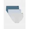 Women's panties Under Armour UA Pure Stretch NS HIP - 3pk - Women's šedá | tyrkysová | svetlomodrá L Under Armour 1200122769901