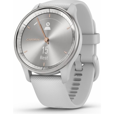 Chytré hodinky Garmin Vivomove Trend Silver/Mist Grey (010-02665-03)