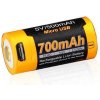 Fenix | Fenix FERCR123ALIIONUP - 1ks Nabíjacia batéria USB/3,6V 700 mAh | FE0033