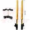 Ohlins USD tlmiče zlaté LOW + Unit Garage okulár kit pre R9T Scrambler, Pure, Urban