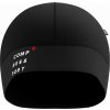 Zateplená bežecká čiapka Compressport, HURRICANE BEANIE čierna os