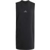 Dámske šaty adidas, ESSENTIALS 3-STRIPES DRESS čierna,tmavo sivá XL