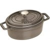 Staub Hrniec oválny 15cm sivý 600ml