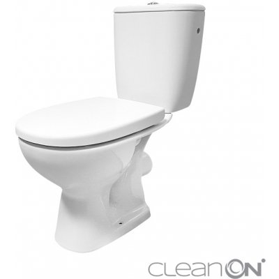 Cersanit ARTECO WC-Kombi CleanOn, vodor.odpad,3/5l bočný prív. +WC sed. SC Duropl K667-052 K667-052