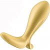 Vibrujúci análny kolík Intensity Plug gold Satisfyer
