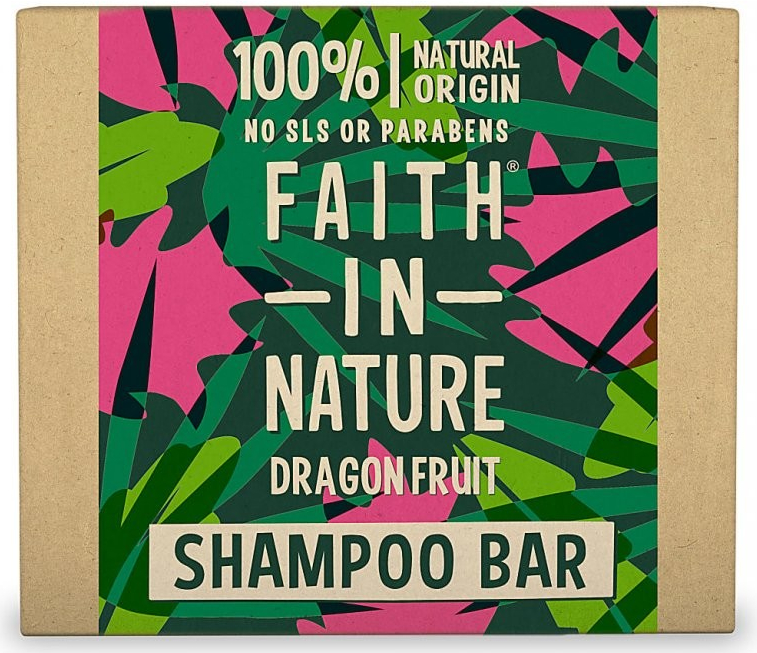 Faith In Nature Dragon Fruit organický tuhý šampón 85 g