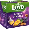 Loyd Tea pyramída slivka + škorica 40g