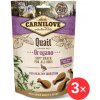 Carnilove Dog Semi Moist Snack Quail enriched with Oregano 3 x 200 g