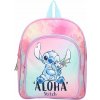 Školský viac-komorový batoh Lilo a Stitch Vadobag ružový 9 l