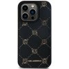 Karl Lagerfeld PU Karl Heads Pattern MagSafe Zadný Kryt pre iPhone 15 Pro Max Black KLHMP15XPGKHPHK