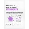 APLB Collagen EGF Peptide Sheet Mask Hydratačno spevňujúca plátienková maska na tvár 1 ks 25 ml