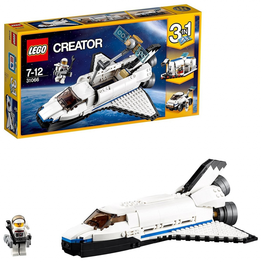 LEGO® Creator 31066 Vesmírny prieskumný raketoplán od 62,42 € - Heureka.sk