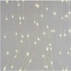 Vianočná reťaz Emos LED nano - záves, 2,9x2m, vonkajšia a vnútorná, teplá biela, programy