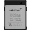 paměťová karta Exascend Industrial Cfexpress CFB300 PCIe Gen3 256GB