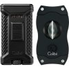 SET Colibri Ascari + V-Cut Black, zapaľovač a orezávač