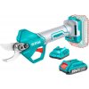 TOTAL Nožnice záhradnícke AKU, Brushless, 20 V Li-ion, 2000mAh, industrial, 1ks batérie a nabíjačky TSSLI202581