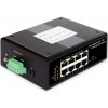 DIGITUS Professional Industrial 7-port Gigabit PoE+ switch with 1x PD port