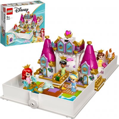 LEGO® Disney 43193 Ariel Kráska Popoluška a Tiana a ich rozprávková kniha dobrodružstiev