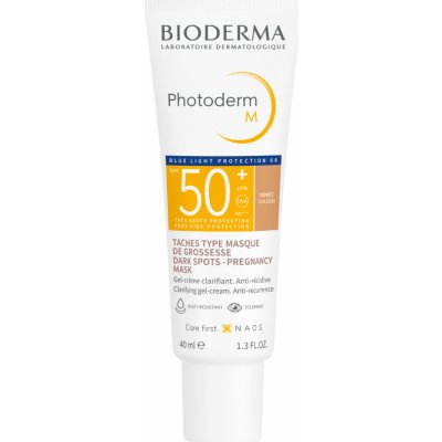 Bioderma Photoderm M ochranný tónovací krém proti pigmentovým škvrnám SPF 50+ Golden 40 ml