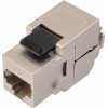 Samorezný keystone Solarix CAT6A STP RJ45 SXKJ-10G-STP-BK-SA Component Level a 4PPoE certifikácia 25286902