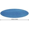 BESTWAY 58253 - Solárna plachta na bazén 462 cm modrá guľatá