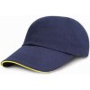 Result Šiltovka z ťažkej brúsenej bavlny RC024XP Navy one size