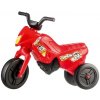 Teddies Odrážadlo Enduro Yupee červené malé výška sedadla 26cm nosnosť do 25kg