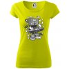 DJ meter - Dámske tričko Pure - S ( Limetková )