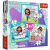 Trefl: Gabiho domček pre bábiky 3 v 1 puzzle - 20, 36, 50 dielikov