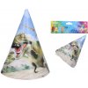 Wiky Párty kloboučky DINO 15 cm 6 ks